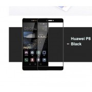 Huawei Ascend P8 Colored Tempered Glass-Black