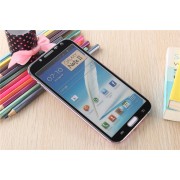 Samsung Galaxy Note 2 Colored Tempered Glass-Black