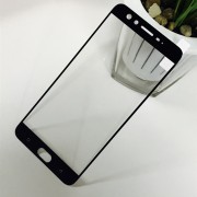 OPPO F3 Plus Full Coverage Tempered Glass-Black Full Glue