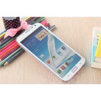 Samsung Galaxy Note 2 Colored Tempered Glass-White