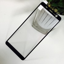 HTC U11 Plus Full Coverage Tempered Glass-Black Full Glue