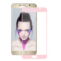 Samsung Galaxy Note 5 Colored Tempered Glass-Pink