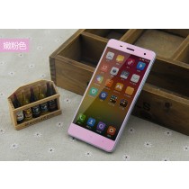 Xiaomi Mi4 Colored Tempered Glass-Pink